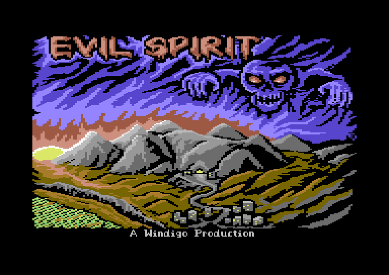 Evil Spirit (C64) cover