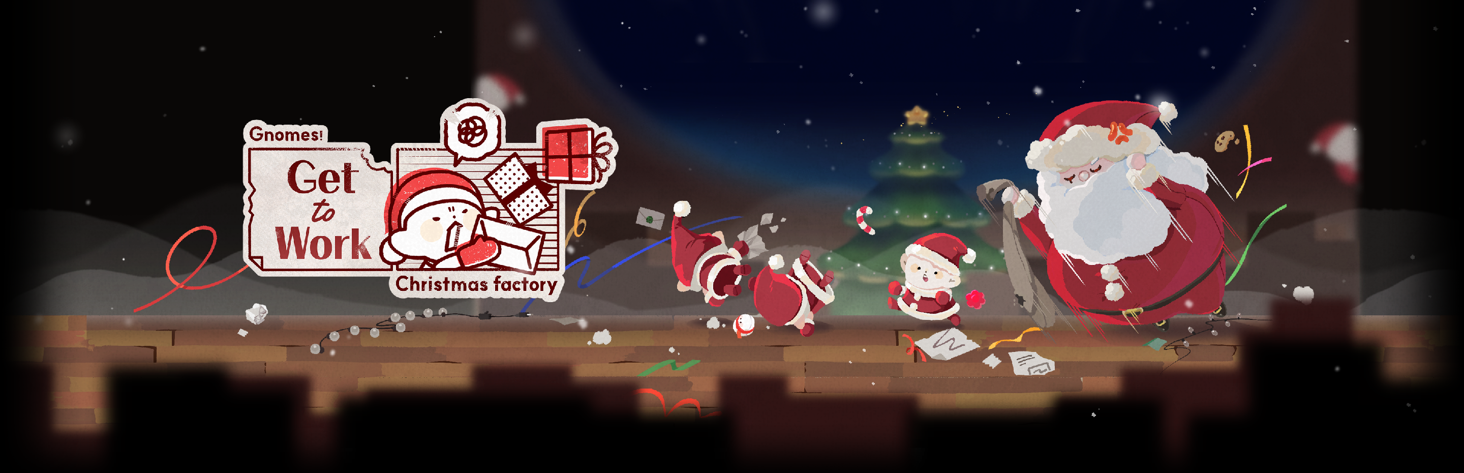 Get to Work, Gnomes! Christmas Factory