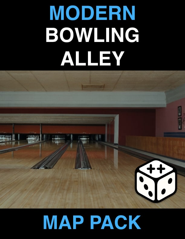 Bowling Map Bowling Alley | Map Pack by mmpAppsCorp