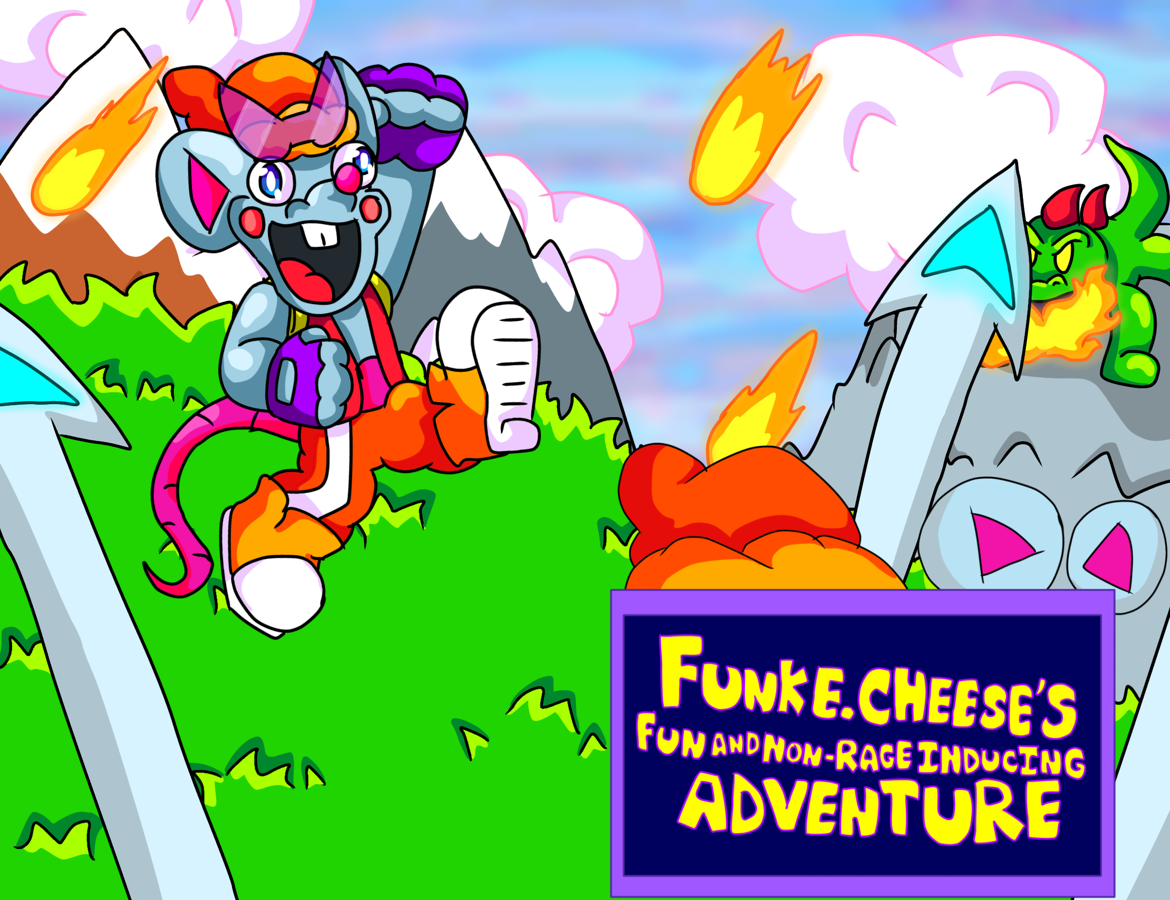 Cover image for Funk E cheeses' fun and non rage inducing adventure