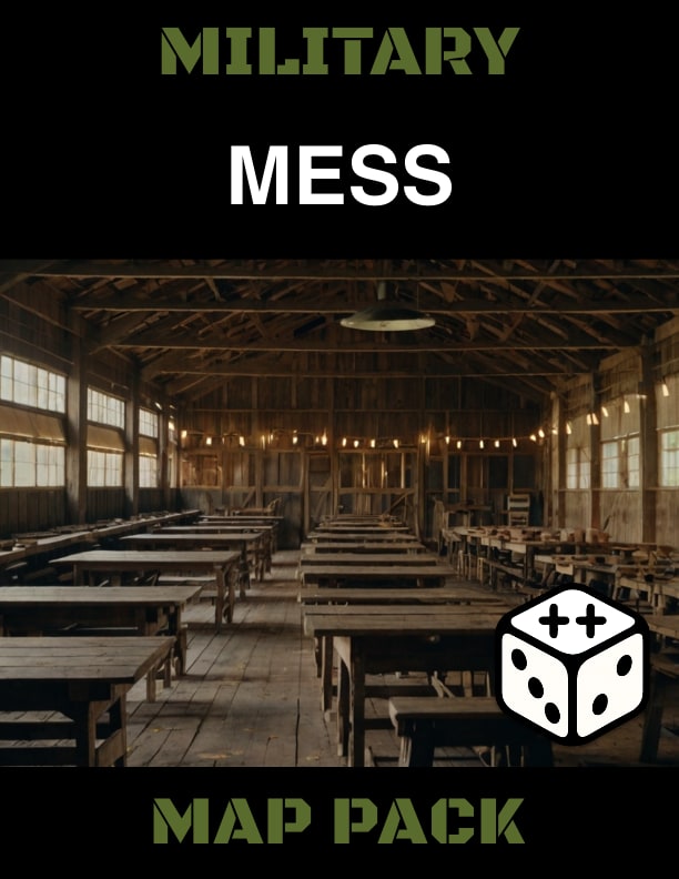 Mess Map Military Mess & Kitchen | Map Pack by mmpAppsCorp