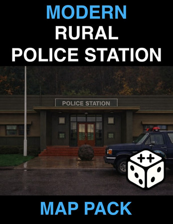 Police Ranches Level Rural Police Station | Map Pack by mmpAppsCorp