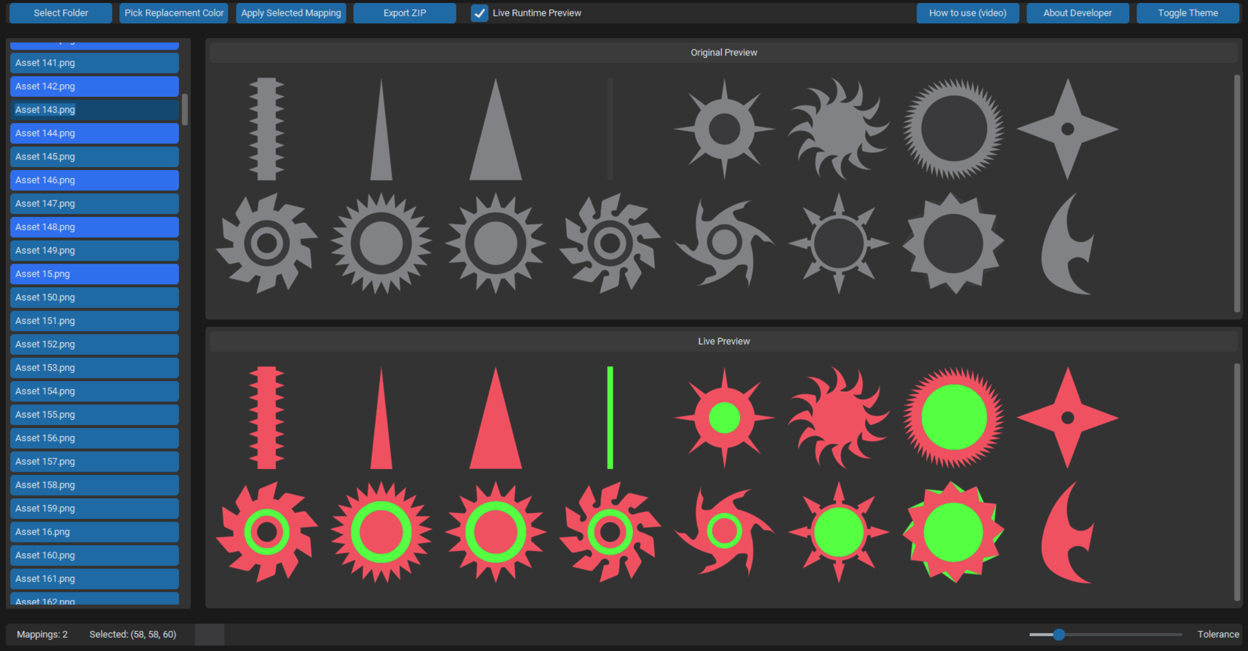 500+ Deadly traps + batch color replacer software by RehanDev