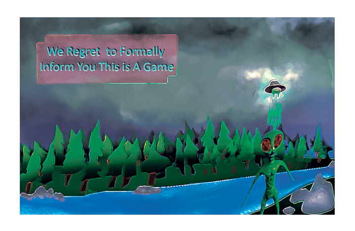 We Regret to Formally Inform You This is A Game