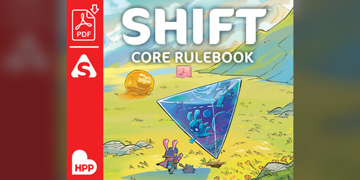 Cover image for SHIFT RPG Core Rulebook & SHIFT Open License