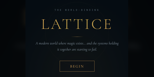Cover image for The Lattice