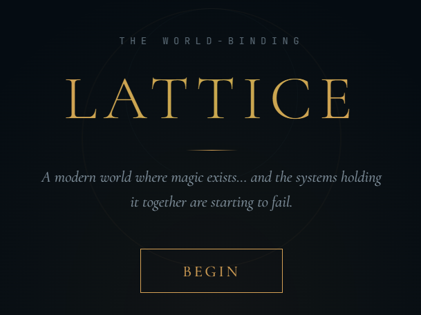 Cover image for The Lattice