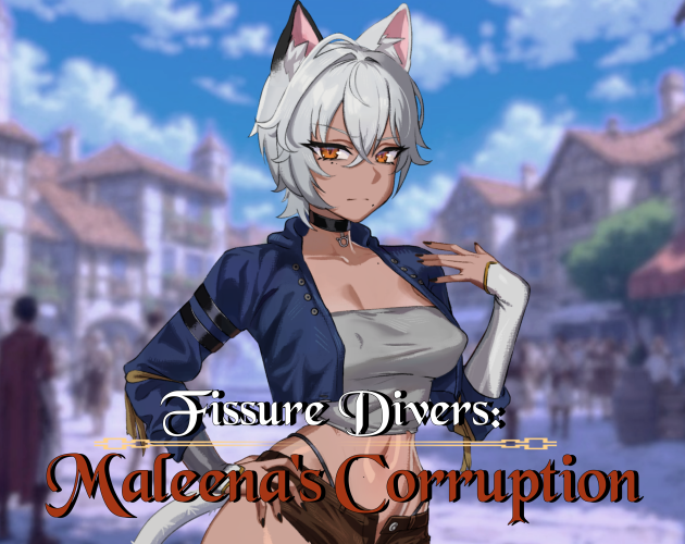 Cover art for Maleena's Corruption v0.3.1, an adult visual novel by Corrupt Cinnamon