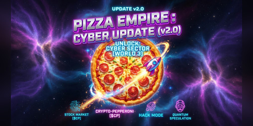 Cover image for Pizza Empire: Galactic Clicker
