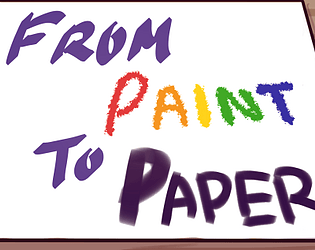 Paint to Paper game screenshot
