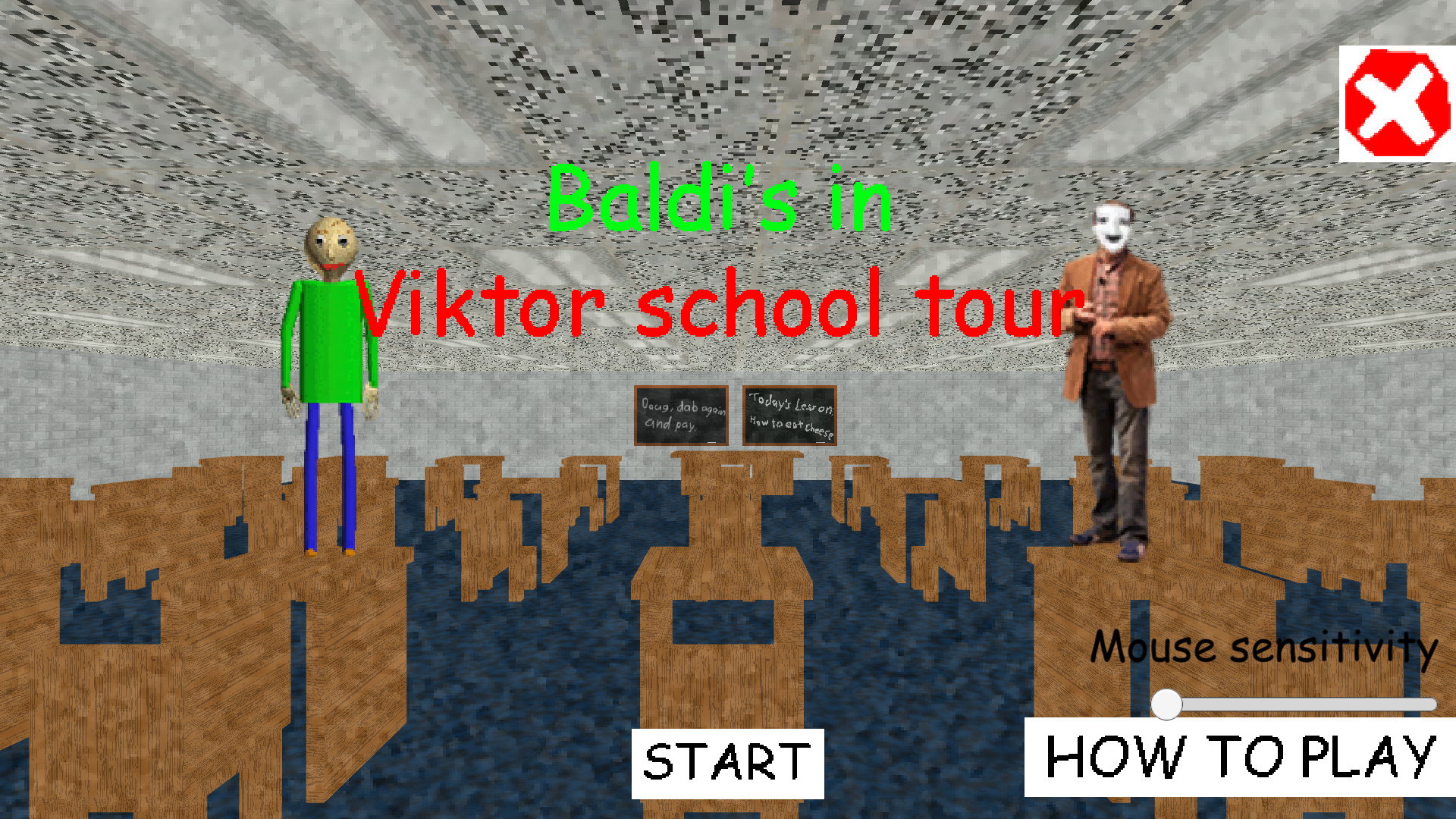 Cover image for Baldi's in Viktor school tour (Baldi's basic custom map)