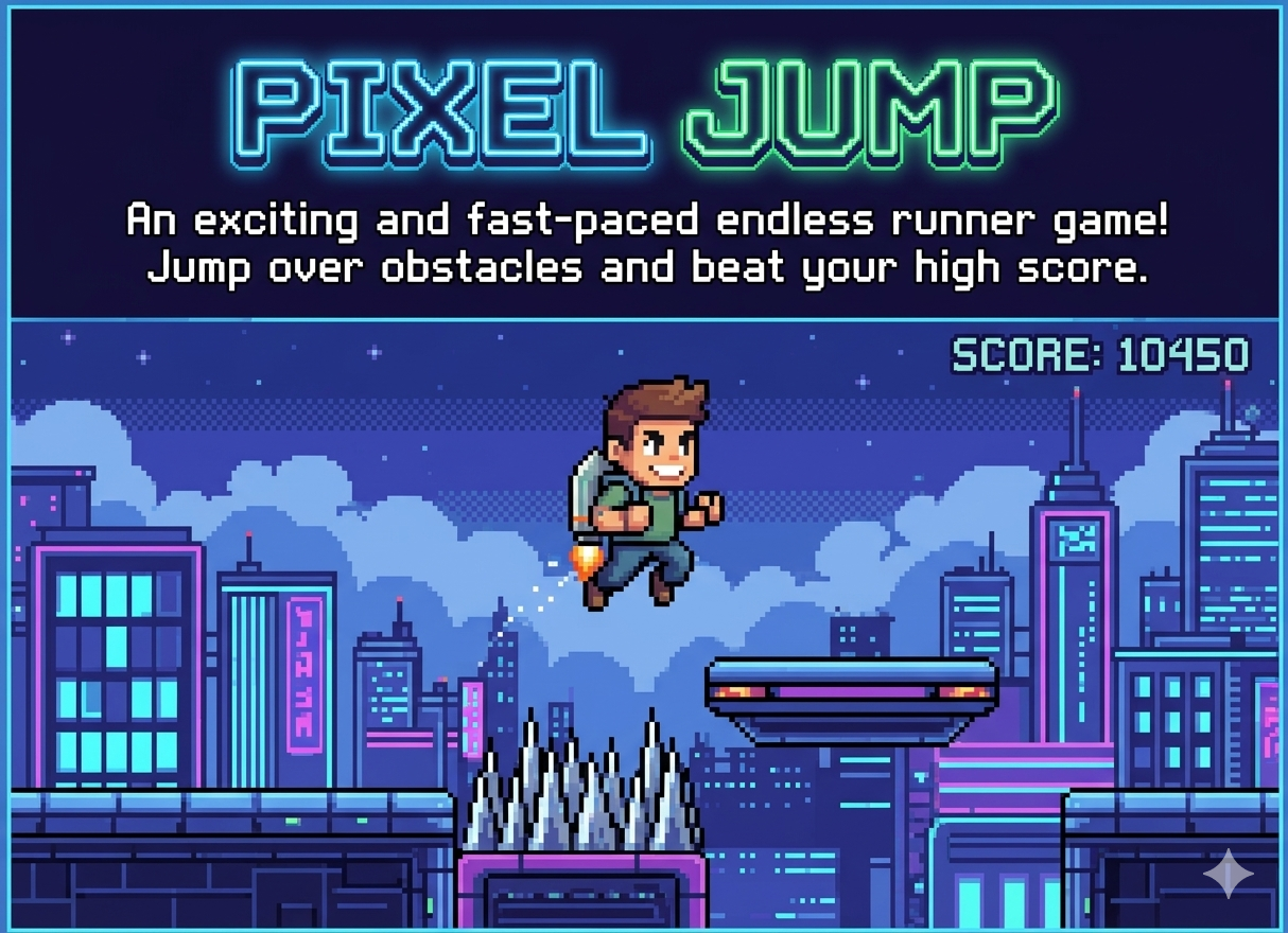 PIXEL JUMP by Hesibullah