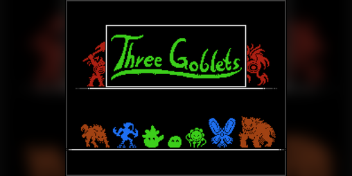 Cover image for Three Goblets