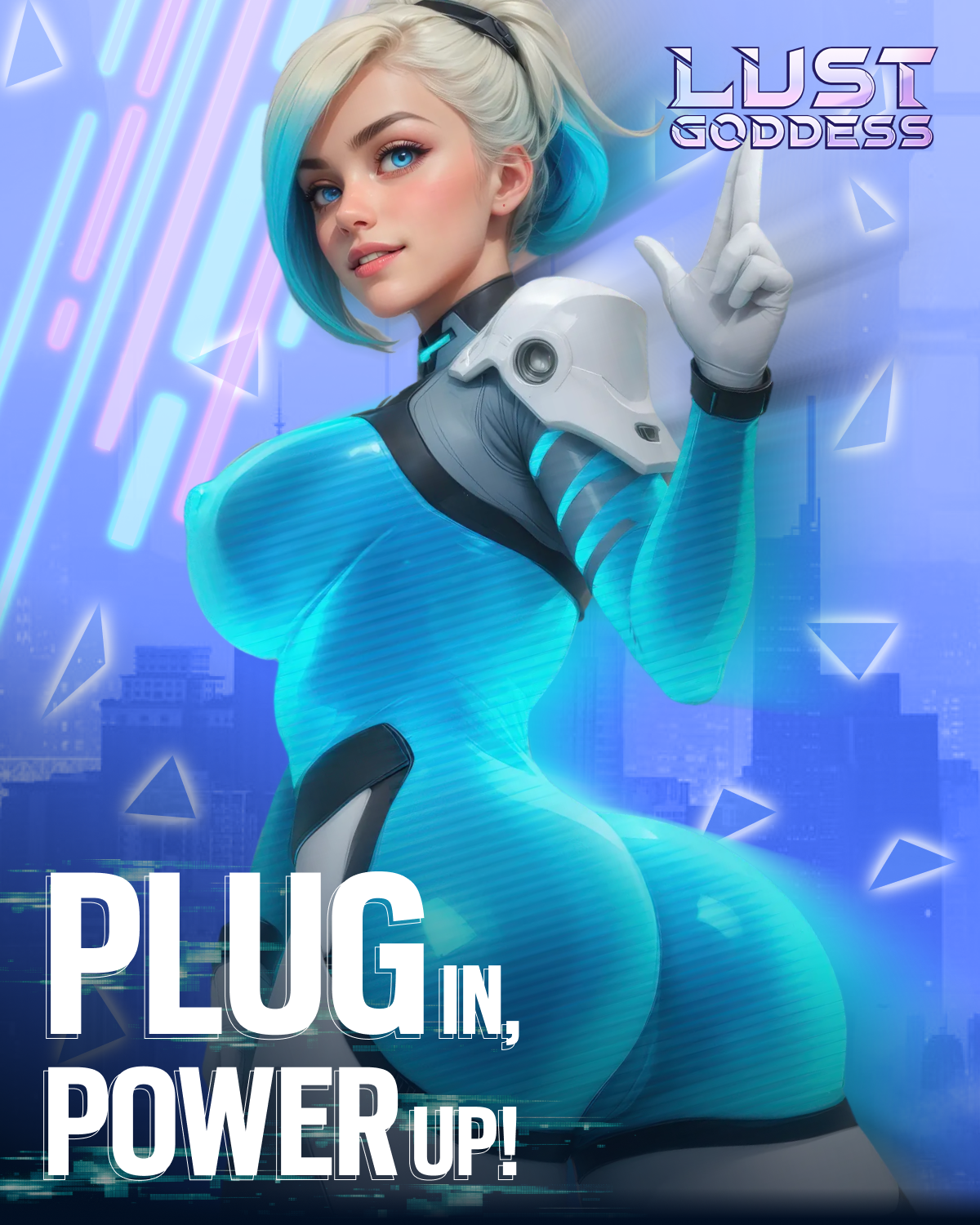 Plug in, Power up! - LUST GODDESS by Hooligapps Games