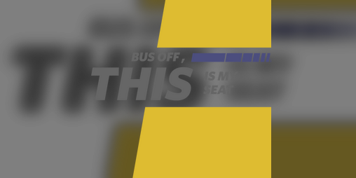 Cover image for Bus Off, this is my seat