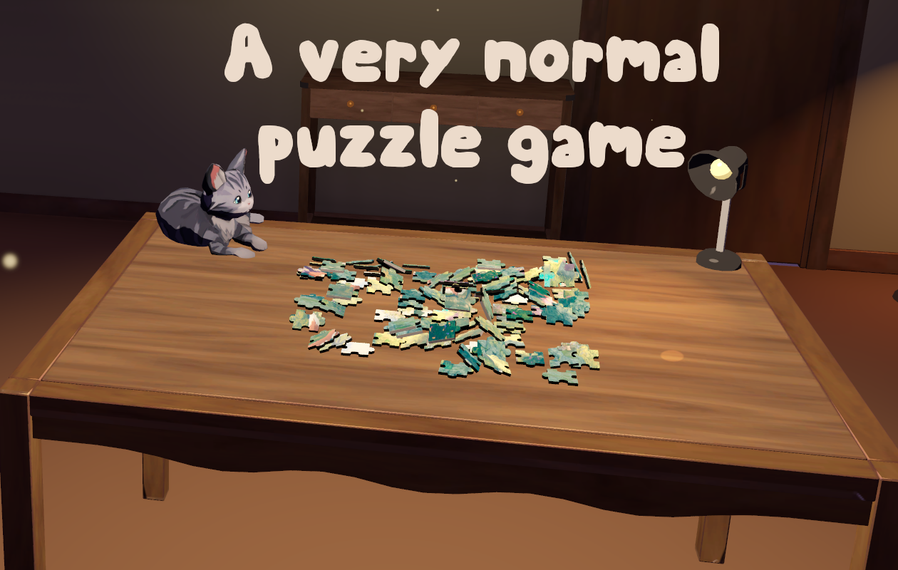Cover image for A very normal puzzle game