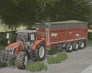 FS25 redrock tri axle game screenshot