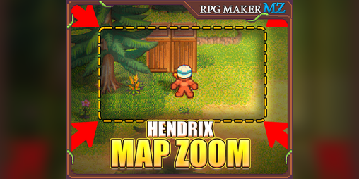 Cover image for Hendrix Map Zoom - RPG Maker MZ Plugin