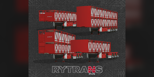 Cover image for FS25 Rytrans Cattle Trailers