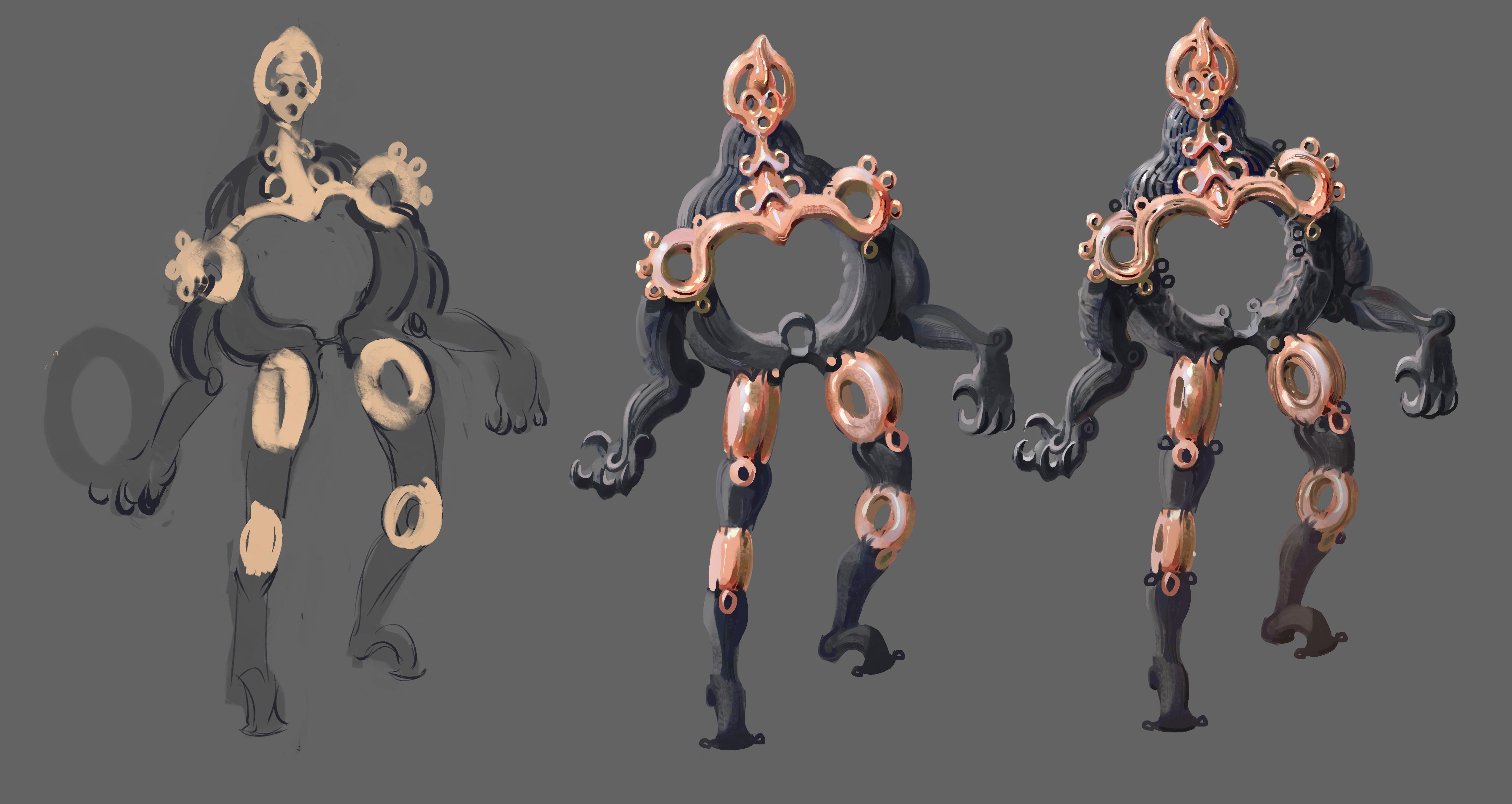 Regular Normal Men - some new body horror themed monsters - Abandoned ...