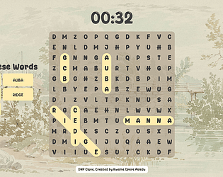 Cozy Word Puzzle