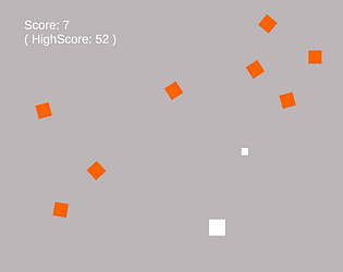 A simple dodge & shoot game screenshot