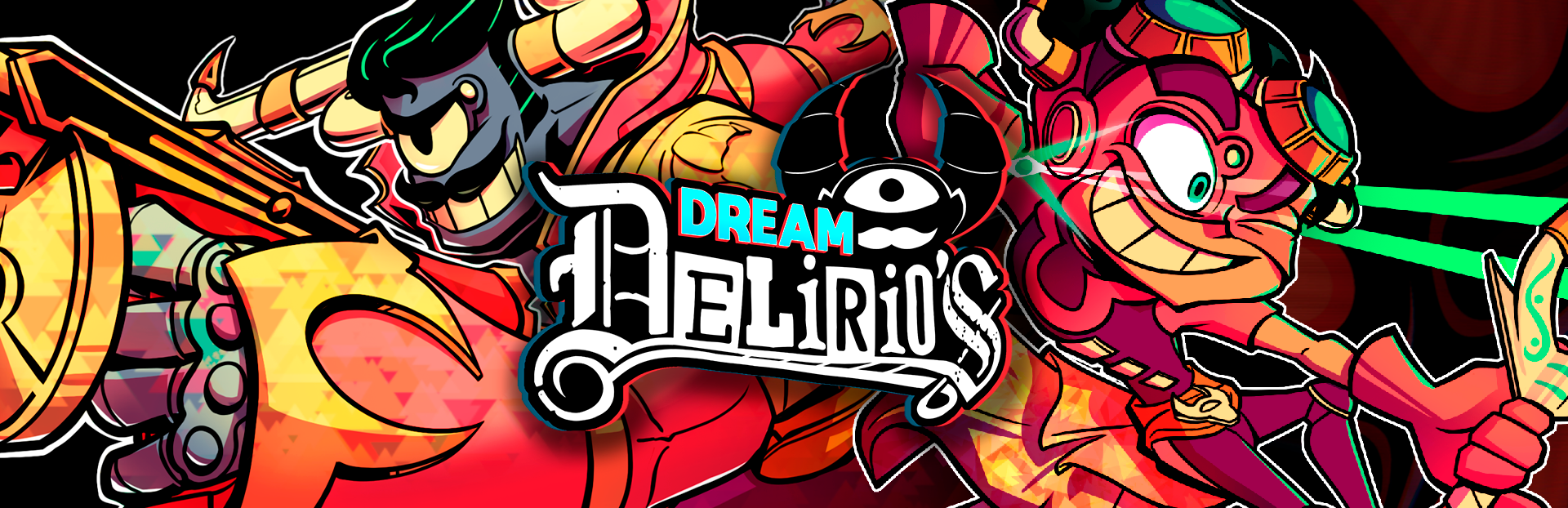 Magnus, mascotte de céréales, devant des ennemis cauchemardesques dans Dream Delirio's