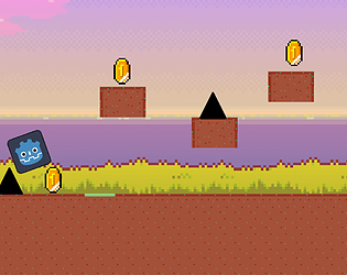 Platformer (very original) game screenshot