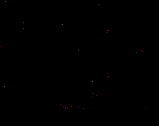 Boids game screenshot