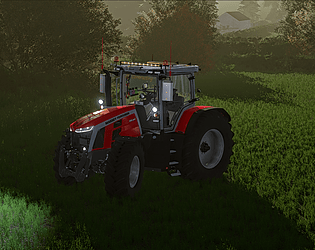 FS22 massey ferguson 8s game screenshot