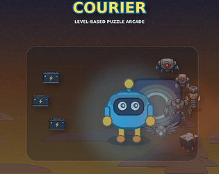 Orbit Courier game screenshot