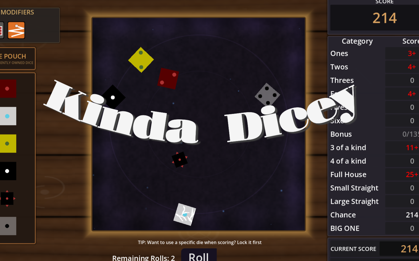 Kinda Dicey