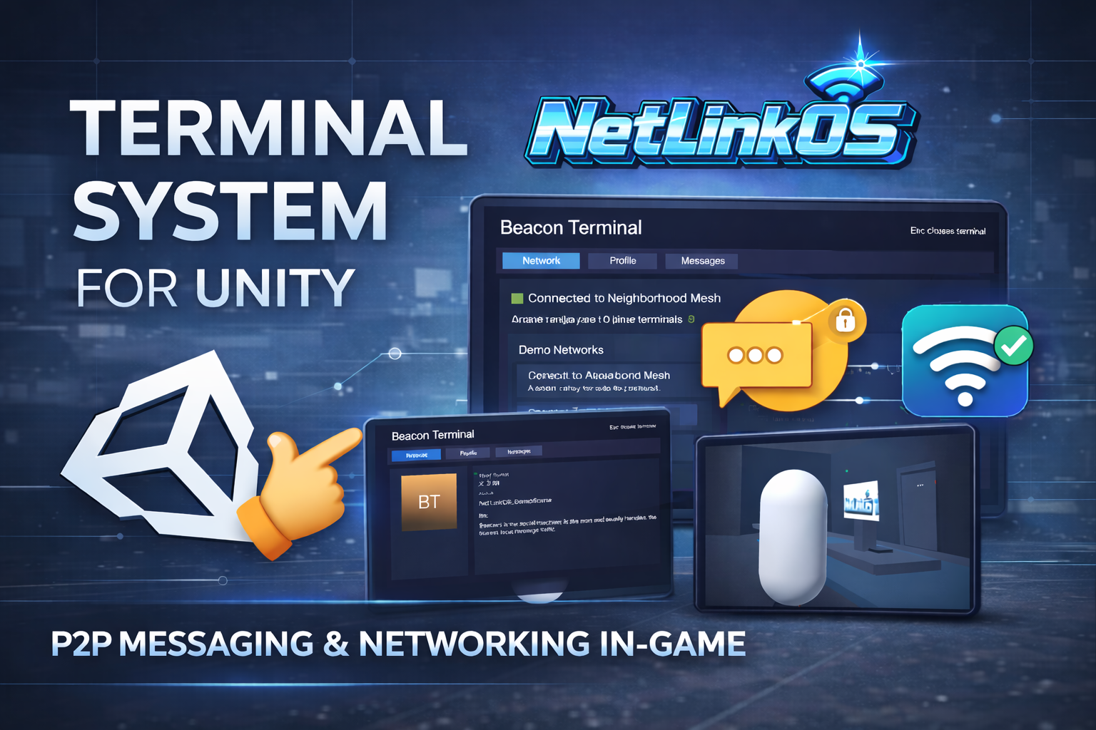 Netlink Terminal NetLink OS - Computer Terminal & Network System by RAY-CAST
