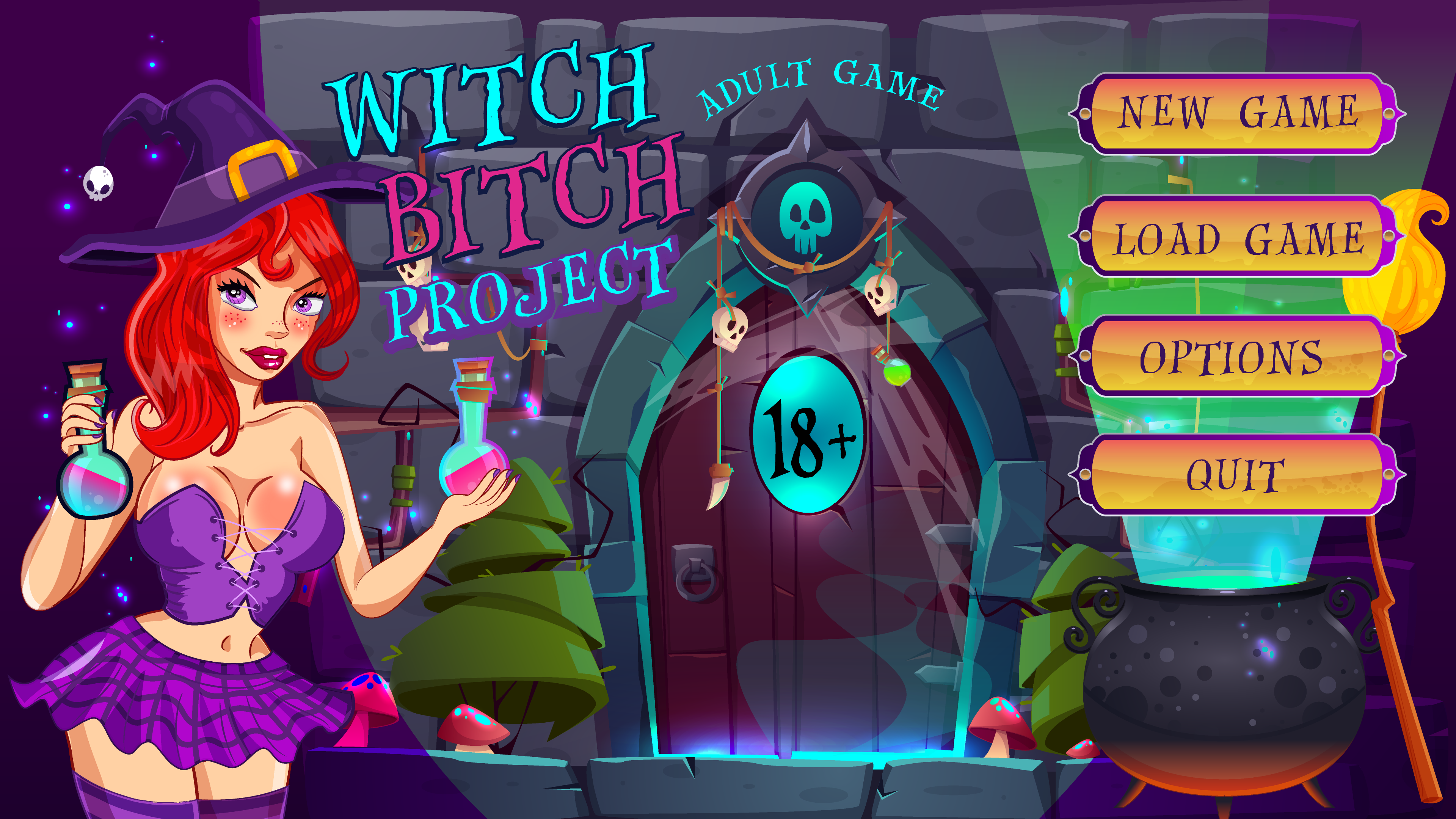 Cover image for Witch Project (Adult Puzzle Minigame)