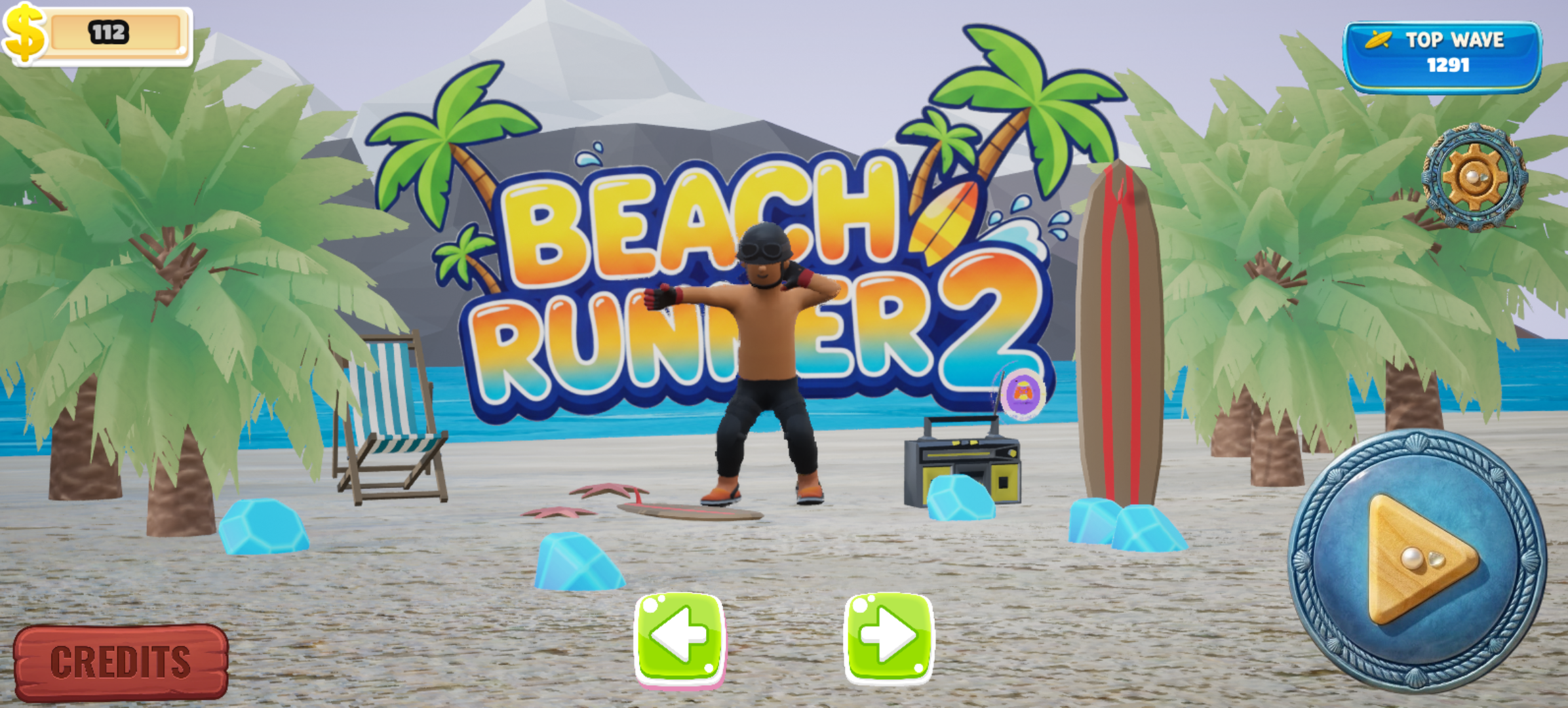 Beach Runner 2 – The First Horizontal Endless Runner Game