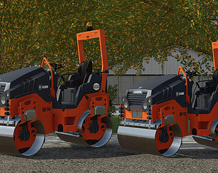 Hamm HD 12i  and HD14i Tandem Rollers game screenshot