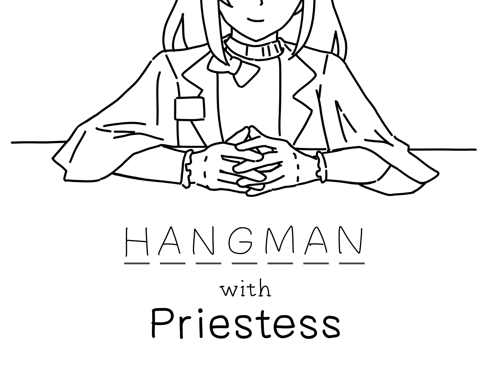 Cover image for Hangman with Priestess