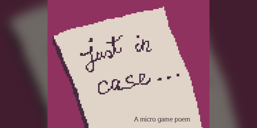 Cover image for Just In Case📄