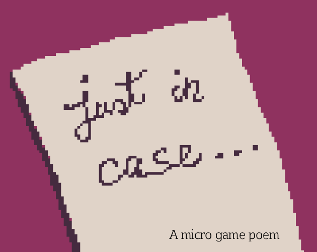 Cover image for Just In Case📄