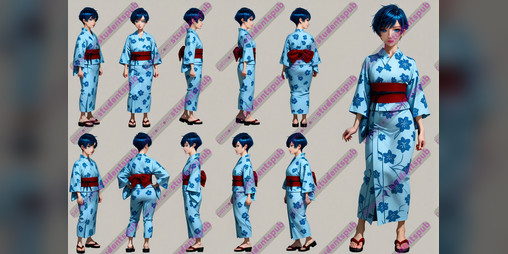 Cover image for Anime Character Asset: Char_0034 Male