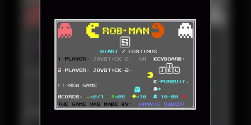 Cover image for ROB-MAN: The Ultimate C64 Arcade Challenge