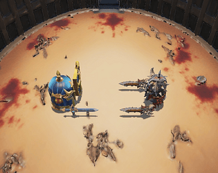 Legends of the Arena. Demo game screenshot