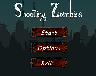 Shooting Zombies game screenshot