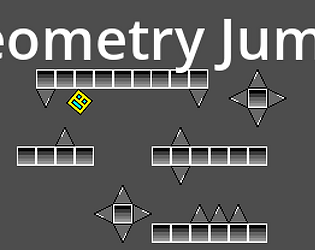geometry jumop game screenshot