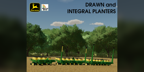 Cover image for John Deere 7100 and 7300 Planters - 30" RCR - FS22