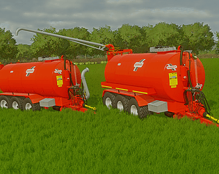 FS25 RedRock tri axle tankers game screenshot