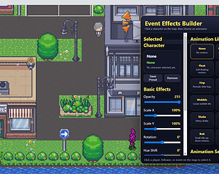 Event Effects Builder Plugin RPG Maker MZ