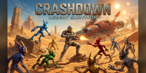 Cover image for Crashdown - Desert Survivor