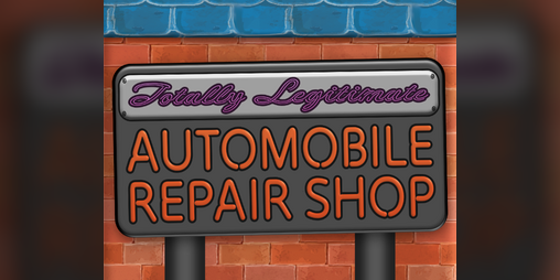 Cover image for Totally Legitimate Automobile Repair Shop
