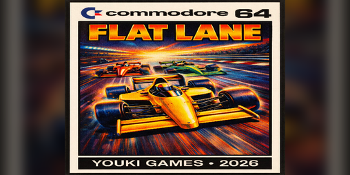 Cover image for FLAT-LANE C64